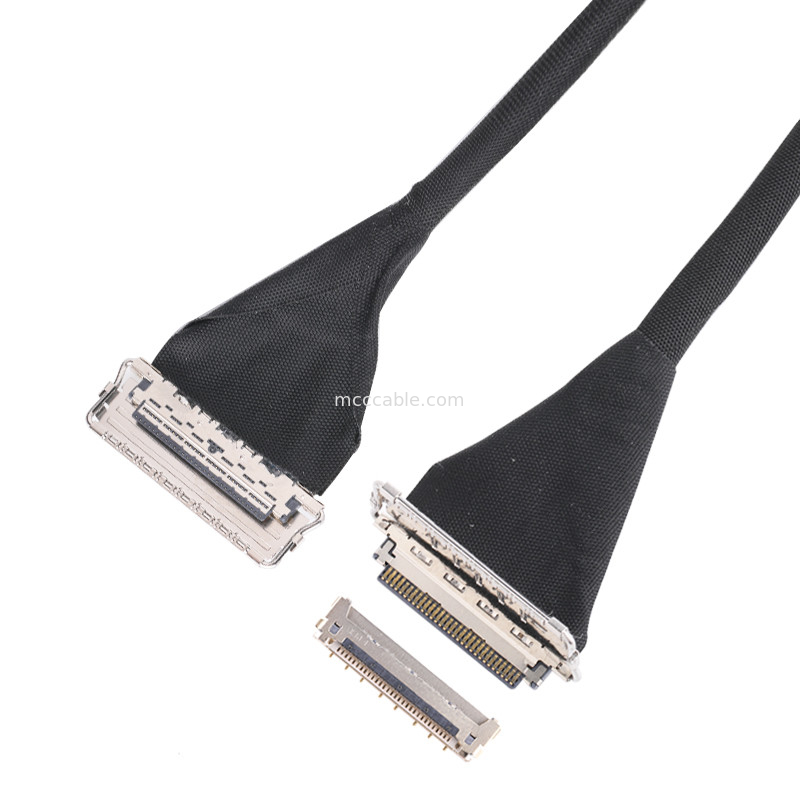 20679 0.4mm Pitch 20pin 30pin 40pin 50pin 마이크로 코아시얼 커넥터 수평 방향