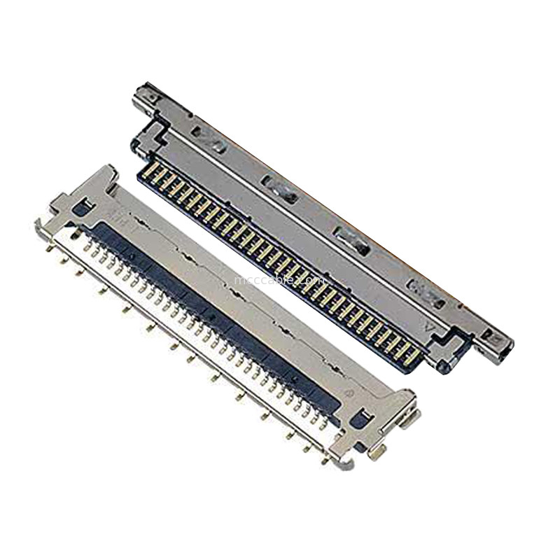 VS II 20846-020T 030T 040T 0.5mm pitch, 수평 결합형 마이크로 코아시얼 커넥터