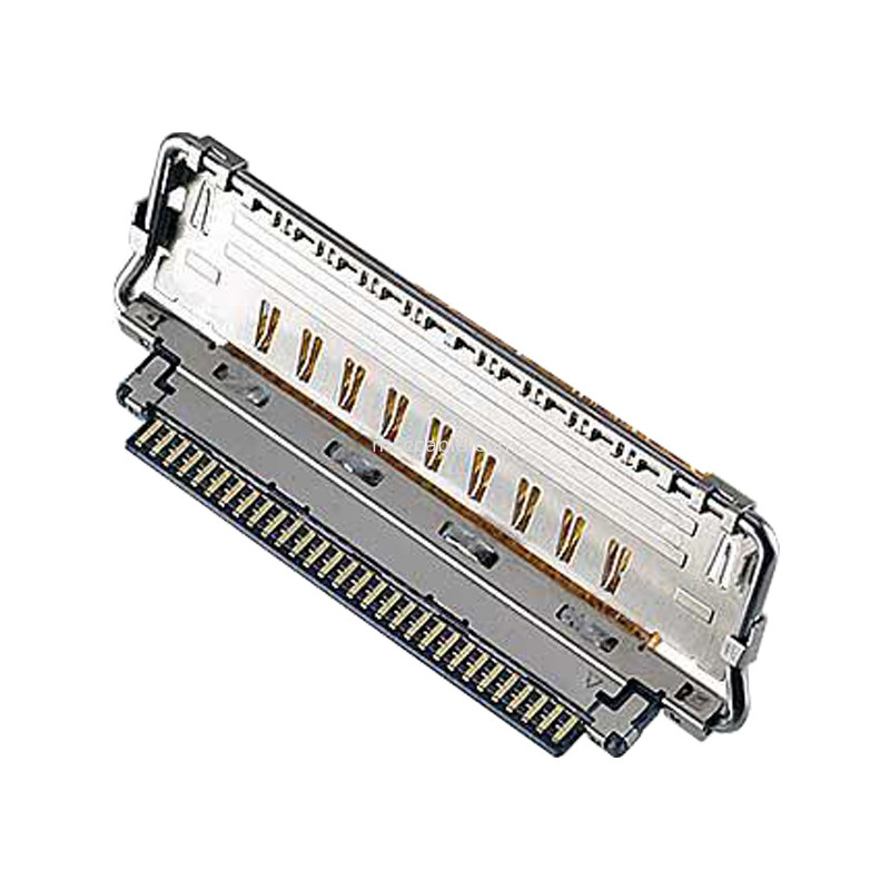 VS II 20846-020T 030T 040T 0.5mm pitch, 수평 결합형 마이크로 코아시얼 커넥터