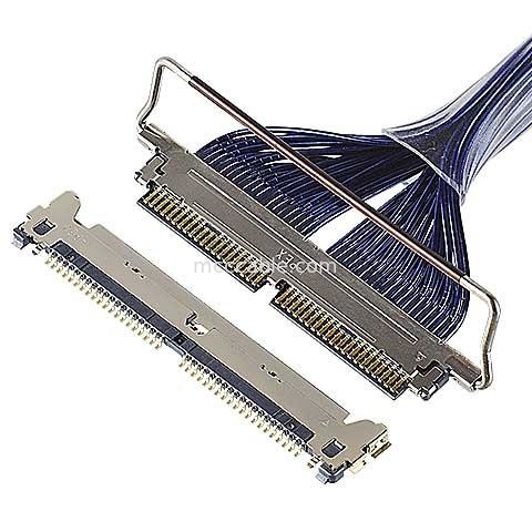 30P 마이크로 코아시얼 케이블 20728 20777-040T-01 낮은 높이의 커넥터 공간에 적합