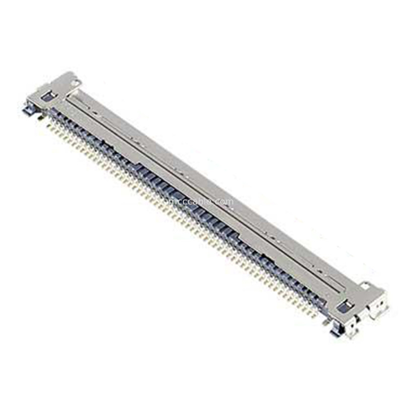 60P  CAF 20858-060T-01 0.4 mm Pitch, 수평 결합형 FPC 플러그 커넥터 기계 잠금