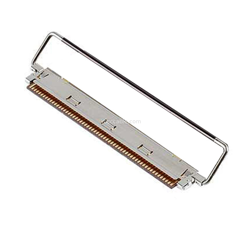 60P  CAF 20858-060T-01 0.4 mm Pitch, 수평 결합형 FPC 플러그 커넥터 기계 잠금