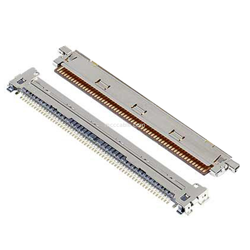 60P  CAF 20858-060T-01 0.4 mm Pitch, 수평 결합형 FPC 플러그 커넥터 기계 잠금