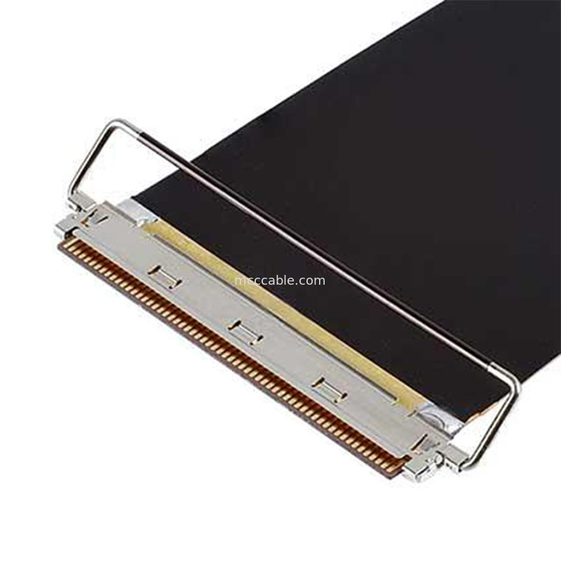 60P  CAF 20858-060T-01 0.4 mm Pitch, 수평 결합형 FPC 플러그 커넥터 기계 잠금