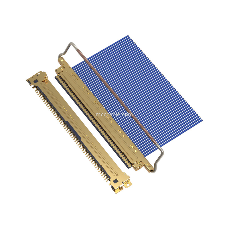 20453-250T-03S 50P 0.5mm pitch 수평 결합형 마이크로 코아시얼 커넥터