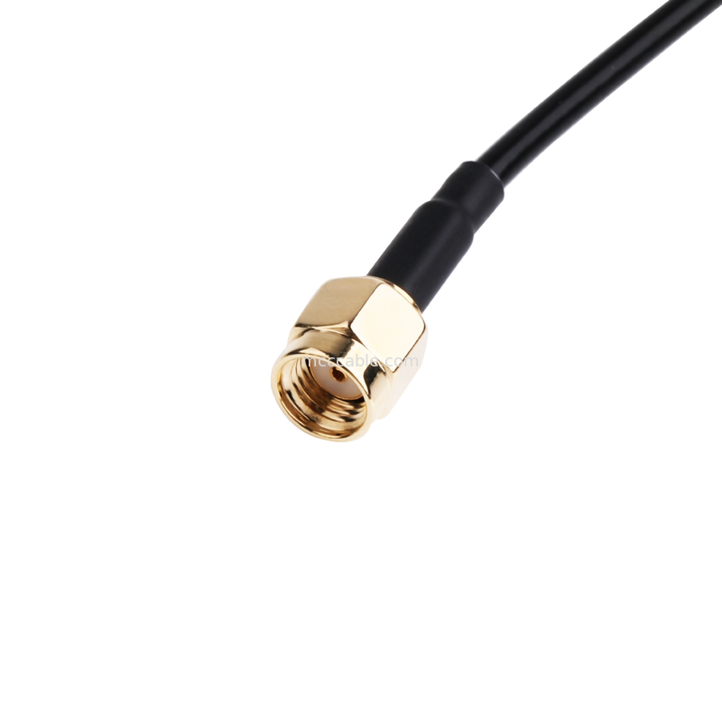 RF 커넥터 50ohm 저항 Lmr100 RF 동축 케이블 검은 LCD lvds 케이블 samtec 고속 케이블