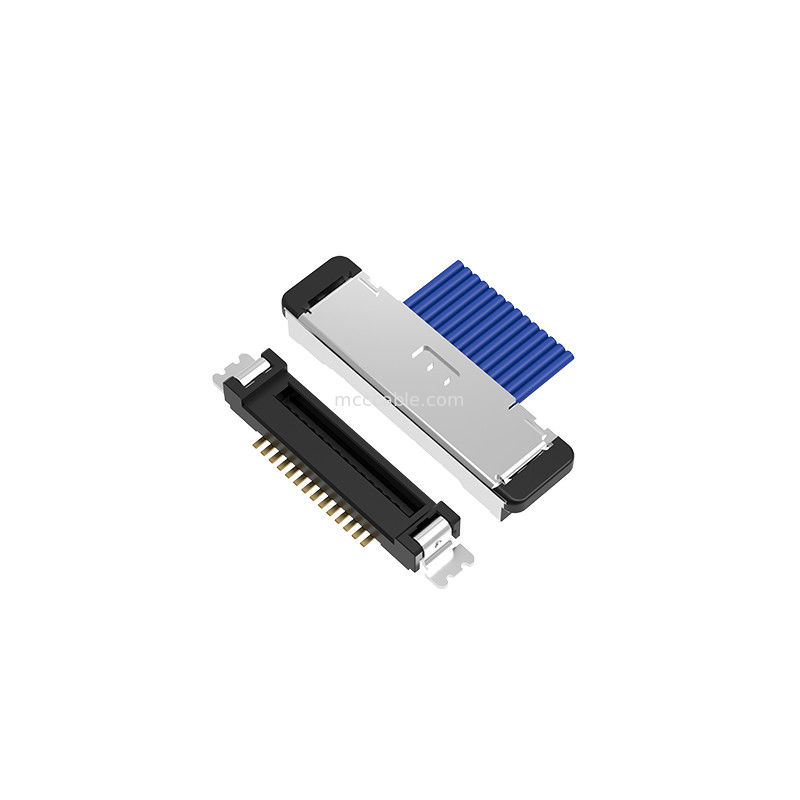 마이크로 코아시얼 케이블 20380 50P 커넥터 20380-050T-06 Lvds 0.4mm 피치