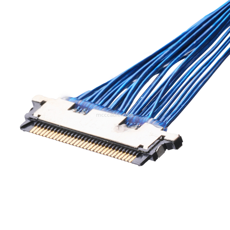 Lvds 마이크로 코아시얼 케이블 집합 20345-020T-32R 20346-020T-32R 20347-320E-12R 20pin