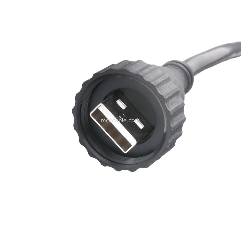 USB2.0 남자 종류 A 커넥터 케이블 인더스트리얼에 대한 타입 남자 종류 A USB2.0