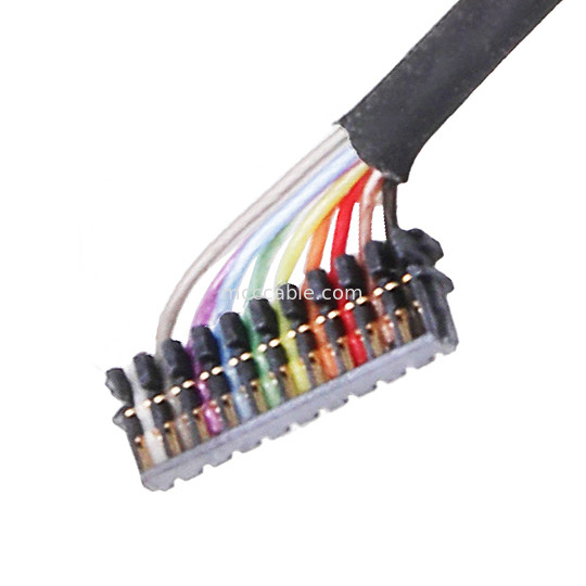 0.6 피치 케이블 조립 JST 04XSR-36KHF 06XSR-36KHF 10XSR-36KHF 극소 동축 커넥터