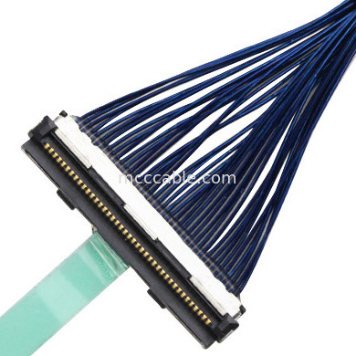 LVDS LCD 디스플레이 Edp 케이블 조립  DF80-40P-0.5SD 라이프즈 디스플레이 커넥터