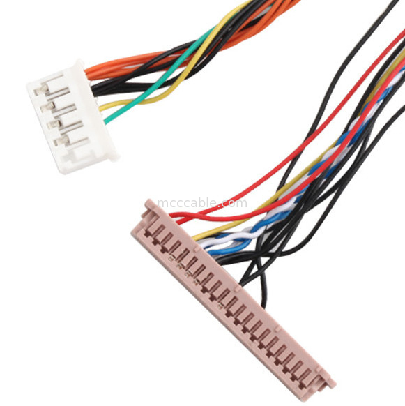 PH2.0 PHR-6P 1255H-2에 대한 ISO14001 라이프즈 Lcd 케이블 조립 20453-230T