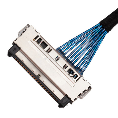 FX15S-41P-0.5SD에 대한 41 핀 EDP LVDS 케이블 조립 제 FI-X 41P