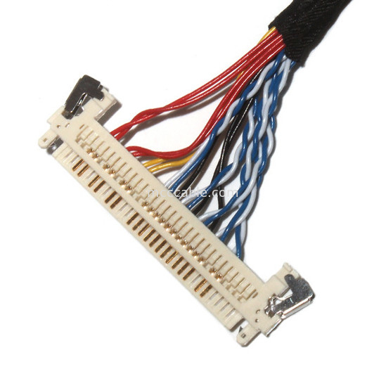 커스터마이징 길이 2.0mm Pitch Lvds 케이블 어셈블리 30 핀  DF11-24DS-2C FI-X3OHL OEM/ODM