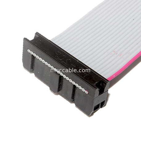 2.54mm Flat Flexible Ribbon Cable , 16 Pin Idc Cable for Computer UL certificate
