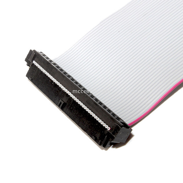 2.54mm Flat Flexible Ribbon Cable , 16 Pin Idc Cable for Computer UL certificate