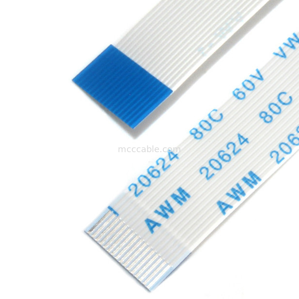 Pcb 연결 라이프즈를 위한 16개 핀 20628 FFC 에프피씨 케이블 AWM 0.5 피치는 연결기를 드러냅니다
