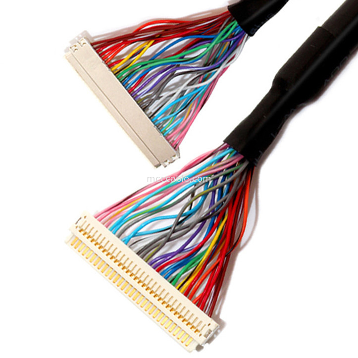 연장  30PIN LVDS 케이블 조립,  Df19-30s  분리 케이블 라이프즈 케이블에 대한 Df19-30s
