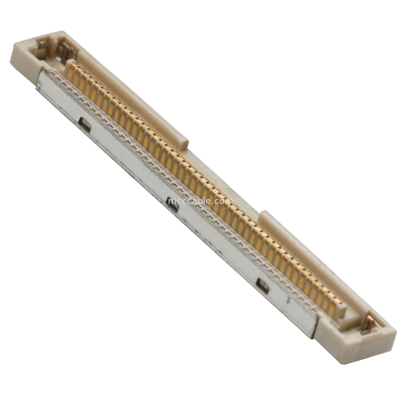 46 AWG 42 AWG 극소 동축 케이블 DF36 40P 0.4SD 150MM 길이 라이프즈는 연결기를 드러냅니다