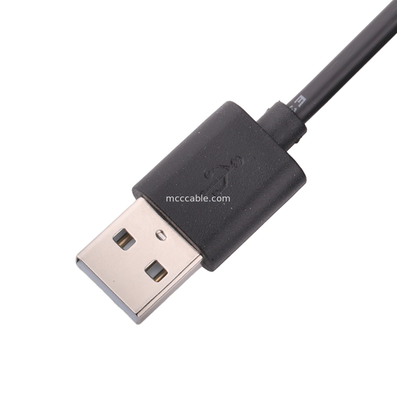 마그네틱 커넥터 USB 2.0 A / M 4p Ld Penatural Hf White Pvc 45p Rohs