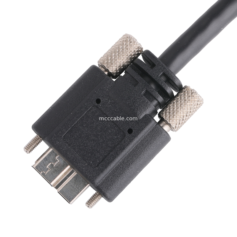 검은색 5gbps Usb 3.0 to Usb 마이크로 B 충전 케이블 길이가 로를 사용자 정의합니다
