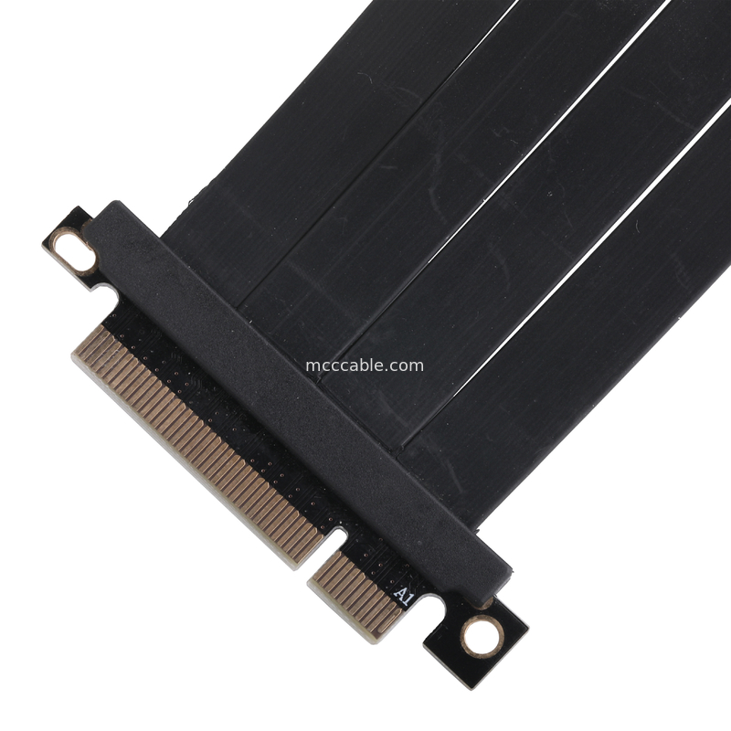 PCB 매우 얇은 코아시얼 케이블 PCIE 그래픽 카드 확장 케이블 광산 기계