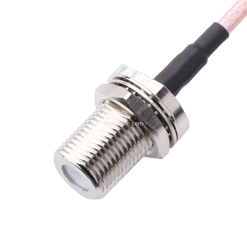 RG179 코아시얼 케이블 75 오름 TE 5415226-1 아메펜올 연결 222114-10 OEM/ODM