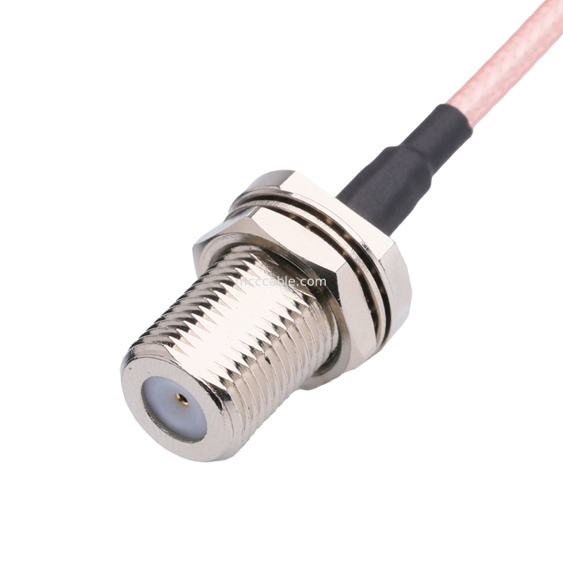 RG179 코아시얼 케이블 75 오름 TE 5415226-1 아메펜올 연결 222114-10 OEM/ODM