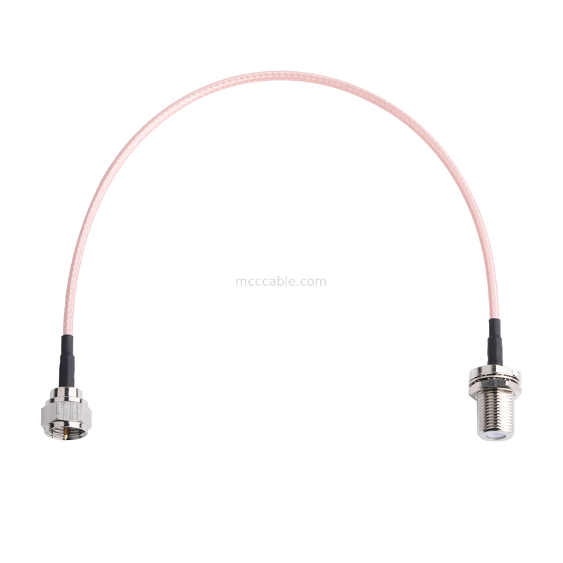 RG179 코아시얼 케이블 75 오름 TE 5415226-1 아메펜올 연결 222114-10 OEM/ODM