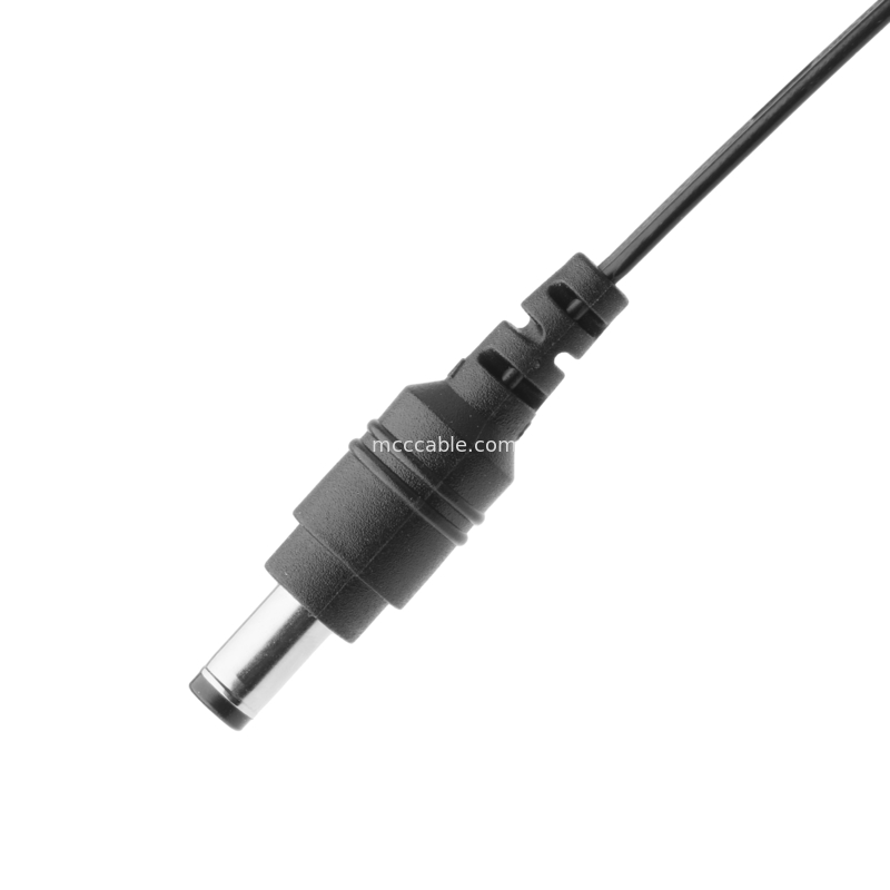 DC 플러그 2.1 * 5.5mm 솔더 타입 PVC 외모 폼핑 TO TE 블루 하우징 2P 여성 케이블 커넥터