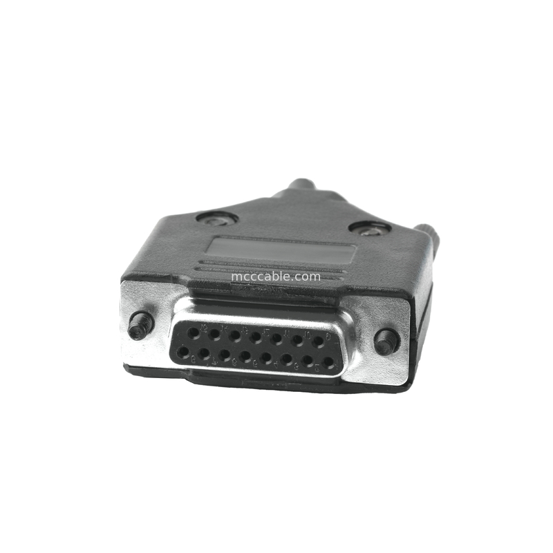 LVDS CABLE 어댑터 DB-15P FEMALE to HSG 43025-0800 8P and 691352710003 3P 녹색 남성 단말기 연결 케이블 OEM/ODM