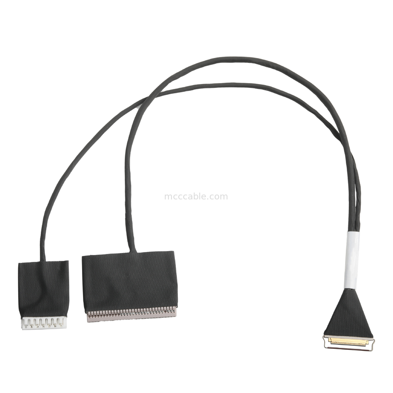 마이크로 코아시얼 20453-230T에서 DF14-30P 및 JST EH-7P 30P 케이블 조립 0.5mm Pitch OEM/ODM