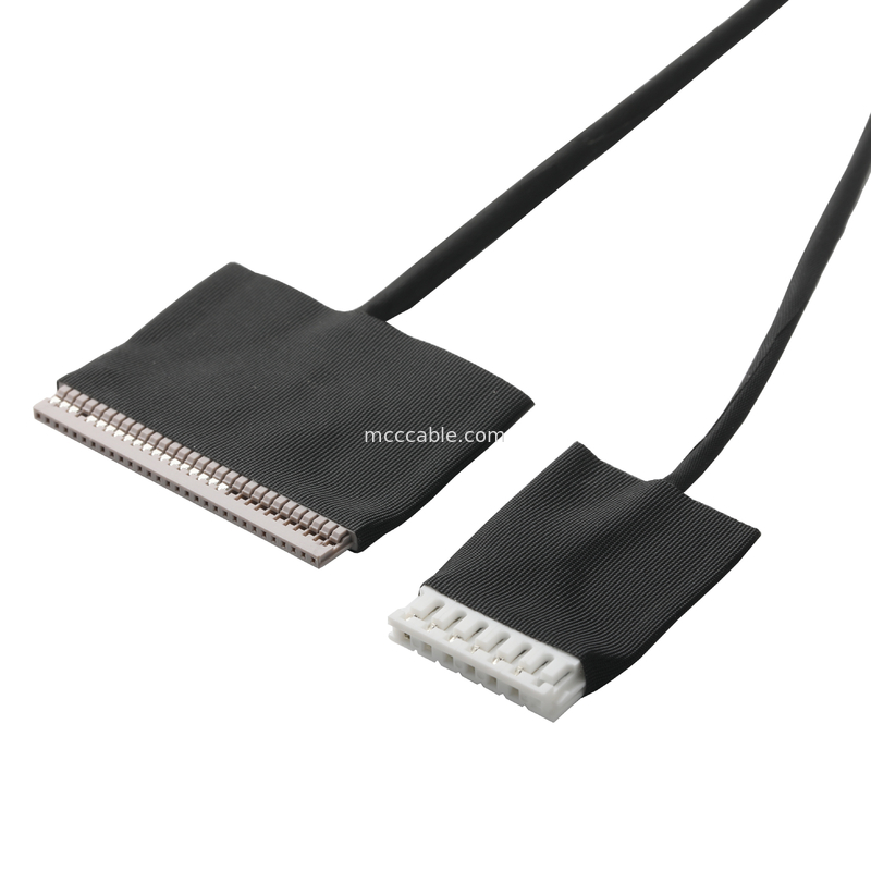 마이크로 코아시얼 20453-230T에서 DF14-30P 및 JST EH-7P 30P 케이블 조립 0.5mm Pitch OEM/ODM