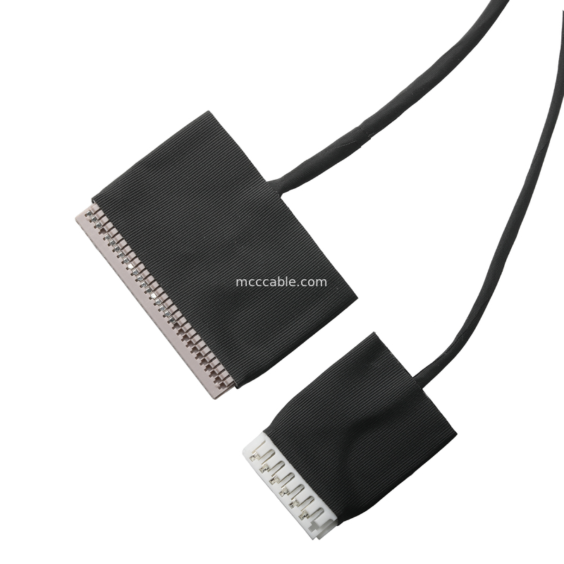 마이크로 코아시얼 20453-230T에서 DF14-30P 및 JST EH-7P 30P 케이블 조립 0.5mm Pitch OEM/ODM