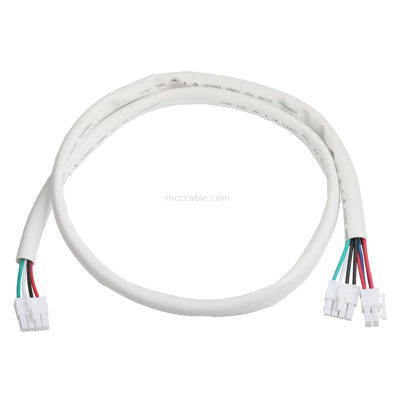 모렉스 HSG 4P 로 RCPT HSG 4P 피치 4.2mm UL1007 18AWG 300V 80C OEM/ODM 길이 커스터마이즈