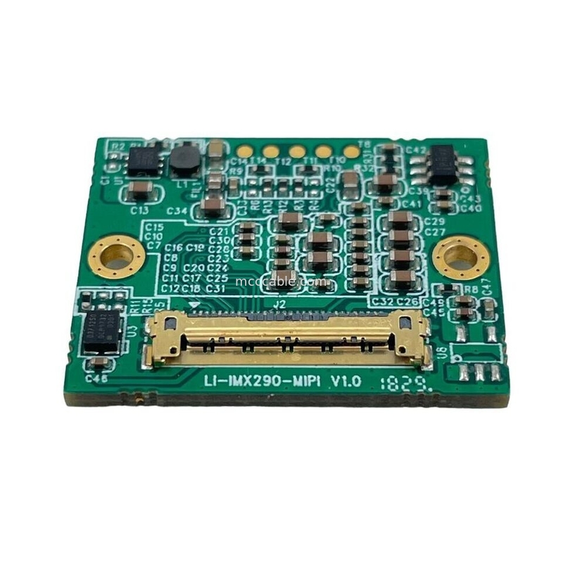 산업용 카메라 드론 보드 LI-IMX290-MIPI 20525-030E-02 마이크로 코아시얼 커넥터 조립 20Gbps/ Lane