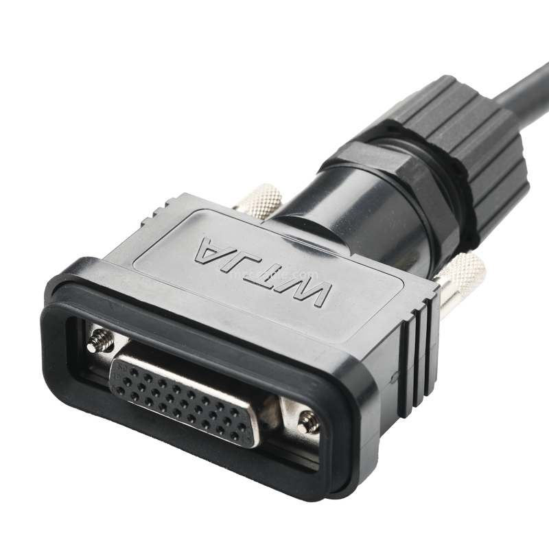 ROHS LVDS 케이블 조립 HDB-26BMMA-SL7001 남성 HDB-26BFFA-SL7001 여성 길이 사용자 정의 OEM/ODM