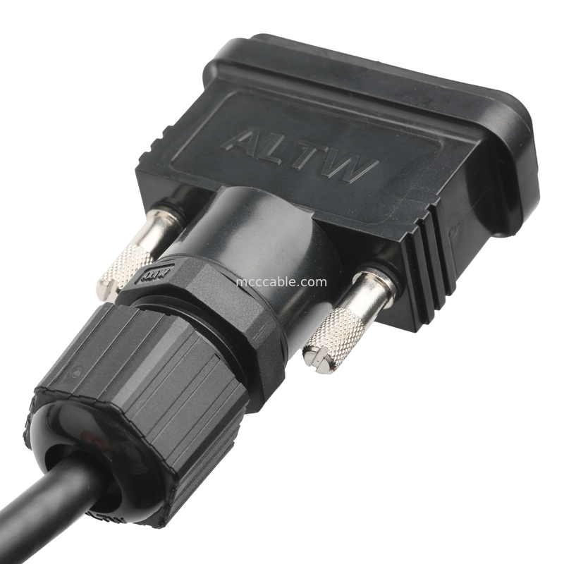 ROHS LVDS 케이블 조립 HDB-26BMMA-SL7001 남성 HDB-26BFFA-SL7001 여성 길이 사용자 정의 OEM/ODM