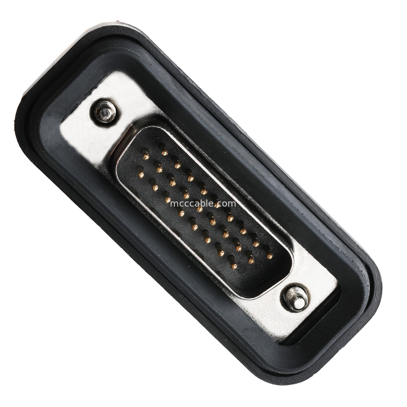 ROHS LVDS 케이블 조립 HDB-26BMMA-SL7001 남성 HDB-26BFFA-SL7001 여성 길이 사용자 정의 OEM/ODM