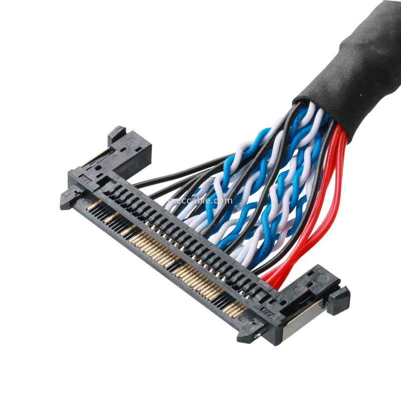 JAE FI-RE51HL-51Pin To  DF13-40DS 와이어 케이블 UL1061 30AWG 길이 사용자 정의 OEM/ODM