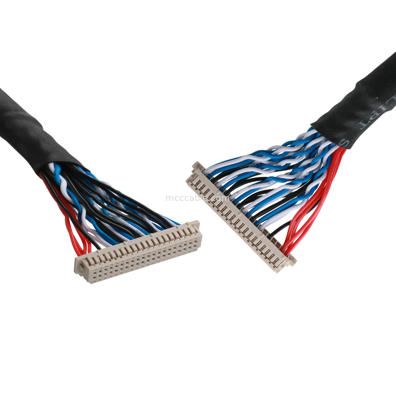 JAE FI-RE51HL-51Pin To  DF13-40DS 와이어 케이블 UL1061 30AWG 길이 사용자 정의 OEM/ODM
