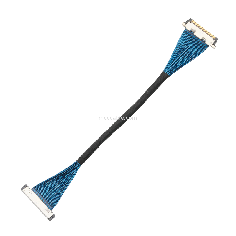 마이크로 코아시얼 케이블 20380 -R30T-06에서 20345-30T-32R 0.4mm Pitch 코아시얼 케이블 커넥터 ROHS