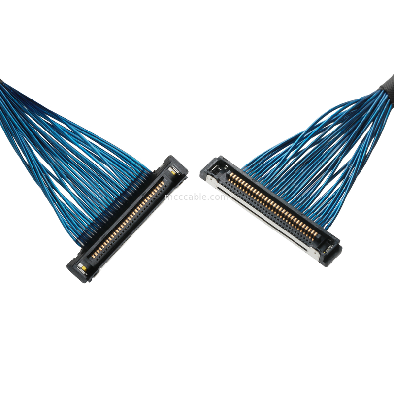 마이크로 코아시얼 케이블 20380 -R30T-06에서 20345-30T-32R 0.4mm Pitch 코아시얼 케이블 커넥터 ROHS