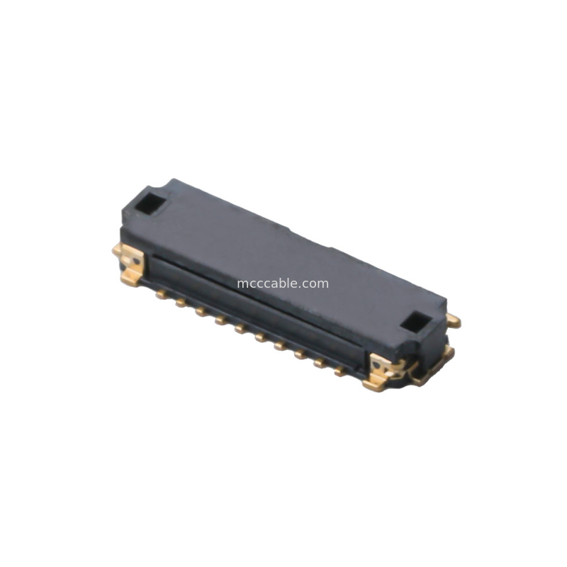 20854-010E-02 용기 커넥터 LVDS 케이블 0.35mm 피치 핀 아웃 ROHS를 사용자 정의