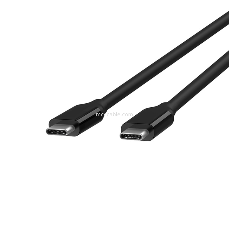 썬더볼트 usb 4 type-c to usb 4 연장 케이블 최대 40Gbps까지 전송 속도 OEM/ODM 색상 길이 커스터마이징