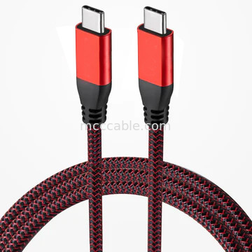 USB 4에서 썬더볼트 USB 4로 40Gbps 썬더볼트 확장 케이블 USB C 지원 PD 100/240W 20V5A 40Gbps 전송