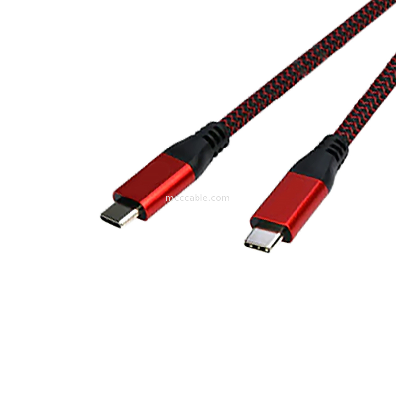 USB 4에서 썬더볼트 USB 4로 40Gbps 썬더볼트 확장 케이블 USB C 지원 PD 100/240W 20V5A 40Gbps 전송