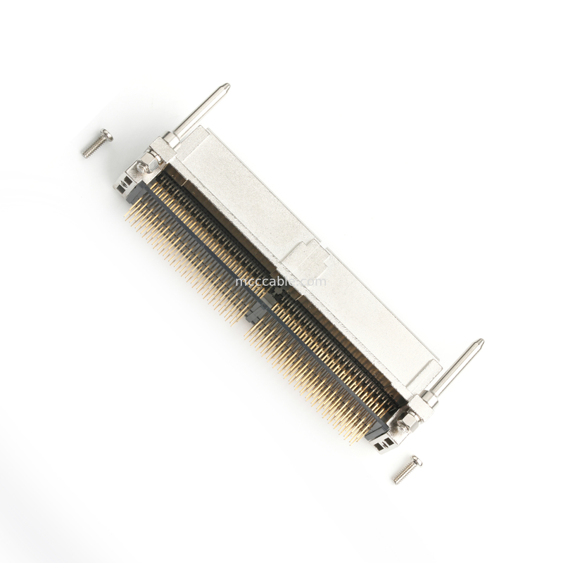 MINIDOCKTM SLIM 30056-160T 견고한 높은 핀 수 도킹 I / O 커넥터 피치 0.635mm