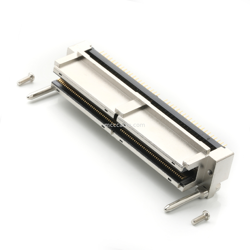 MINIDOCKTM SLIM 30056-160T 견고한 높은 핀 수 도킹 I / O 커넥터 피치 0.635mm