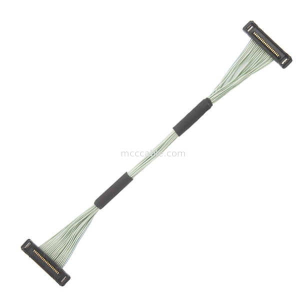 0.4mm pitch 20380-R20T-06 마이크로 코아시얼 케이블 lvds 커넥터 케이블 20P 0.4mm pitch